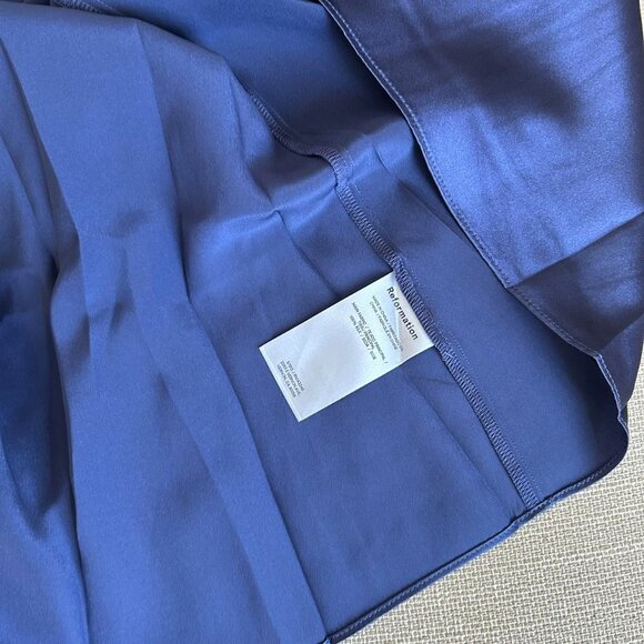 Reformation Navy Blue Maxi Dress - Picture 8 of 9